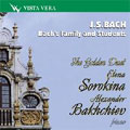 J.S.BACH, BACH'S FAMILY & STUDENTS:J.S.BACH:ART OF FUGUE BWV.1080/W.F.BACH:CONCERTO FOR 2 PIANOS/ETC:THE GOLDEN DUET