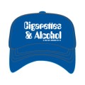 Oasis 「Cigs & Alcohol」 Cap Royal Blue