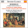 Rodrigo: Complete Orchestral Works Vol.3