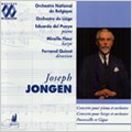 Jongen:Piano Concerto Op.127/Harp Concerto Op.129/Passacaille et Gigue Op.90 (1962-64):Fernand Quinet(cond)/National Orchestra of Belgium/etc