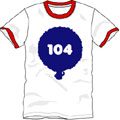 104 レキシ NO MUSIC, NO LIFE. T-shirt White/Sサイズ