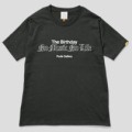 123 The Birthday チバユウスケ NO MUSIC, NO LIFE. T-shirt (グリーン電力証書付き) Black/Mサイズ