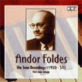 アンドル・フォルデス～TONO録音集(1950年～51年)