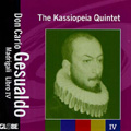 D.C.Gesualdo:Madrigali Libro IV -1596:Kassiopeia Quintet/Luisa Tavares(Ms)/Marco van de Klundert(T)