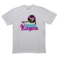 Niagara x Wrangler TシャツBOX KISS (白/Sサイズ)