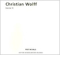 Christian Wolff:  Exercise 15 / Chris Weinheimer(bass flute), Ole Schmidt(bass clarinet), Ludwig Hubsch(tb), etc