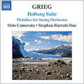 GRIEG:MUSIC FOR STRING ORCHESTRA:HOLBERG SUITE, OP.40/TWO ELEGIAC MELODIES, OP.34-1 LAST SPRING/OP.34-2 THE WOUNDED HEART/ETC:STEPHAN BARRATT-DUE(Director)/OSLO CAMERATA