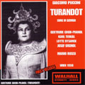 PUCCINI :TURANDOT (IN GERMAN):MARIO ROSSI(cond)/VIENNA STATE OPERA ORCHESTRA & CHORUS/G.GROB-PRANDL(S)/ETC(1956)