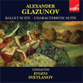 Glazunov: Ballet Suite -Scenes de Ballet Op.52, Characteristic Suite Op.9 (1990) / Evgeny Svetlanov(cond), USSR SO