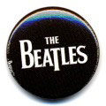 The Beatles 「White Logo」 Button