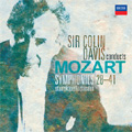 Mozart:The Late Symphonies :No.28-No.36/No.38-No.41 (1981-91):Colin Davis(cond)/Staatskapelle Dresden