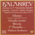 Balakirev: Integrale de l'Oeuvre pour Piano Vol.2 / Pietro Galli
