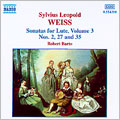 Weiss: Lute Sonatas, Volume 3