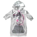 Avril Lavigne / Ziggy Checker 10" Sleeve Hoodie Mサイズ