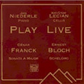 Franck: Violin Sonata (for Cello), Bloch:Hebraic Rhapsody "Schelomo"(6/20/1999) / Krystof Lecian(vc), Jan Niederle(p)