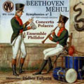 Beethoven: Symphony No.1 Op.21; E.Mehul : Symphony No.1 / Didier Talpain(cond), Concerto Polacco, Ensemble Philidor