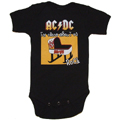 AC/DC 「Cradle」 ロンパース Black/0-3ヶ月