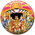 Jimi Hendrix 「Axis Bols As Love」 Button