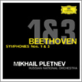 ベートーヴェン: 交響曲第1番&第3番 / ミハイル・プレトニョフ, ロシア・ナショナル管弦楽団