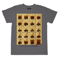 BUCK-TICK FEST Rock glass T-shirt Charcoal/Lサイズ
