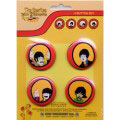 The Beatles 「Yellow Submarine」 4 Button Set Assorted
