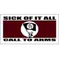 Sick Of It All 「Call to Arms」 ステッカー