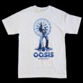 Oasis 「Go Let It Out」 T-shirt White&Bluetone/Sサイズ
