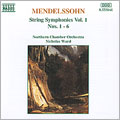 Mendelssohn: String Symphonies Vol.1