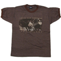 Stevie Ray Vaughan 「Vintage Tribute」 T-shirt Brown/Mサイズ