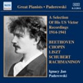 Paderewski - A Selection of His US Victor Recordings 1914-1941