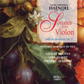 Handel : Violin Sonatas Op.1, Sonata in G minor Op.2 (3/1994) / Gilbert Bezzina(vn), Frederic Audibert(vc), Vera Elliott(cemb) (Ensemble Baroque de Nice members)