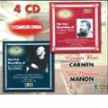 Bizet: Carmen (sung in German); Massenet: Manon / Destinn, Busser, Paris Opera-Company