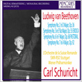 Beethoven: Symphonies No.2 (1957), No.3 "Eroica" (2/1952), No.6 "Pastorale" (2/1957), No.7 (12/1956) / Carl Schuricht(cond), SRO, Stuttgart RSO, VPO