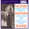 Schubert: Symphony No.9 "The Great"(5/1943), Rosamunde Overture (1940); Bruckner: Symphony No.4 "Romantic"(1950) / Paul van Kempen(cond), RCO, Dresden PO, Netherlands RPO