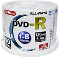 ALL-WAYS DVD-R 8倍速 CPRM対応 50枚 スピンドル