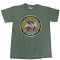 Led Zeppelin 「@Knebworth Circle」 T-shirt Olive/Sサイズ