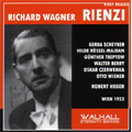 Wagner: Rienzi (1/7-10/1953) / Robert Heger(cond), Vienna Radio SO, Vienna State Opera Chorus, etc