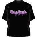 Deep Purple 「Purple Logo」 T-shirt Black/Lサイズ