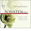J.F.Kleinknecht: Sonaten Op.1 - No.1-No.6 / Ildiko Kertesz, Nicholas Selo, Geoffrey Thomas