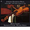 J.S.バッハ: チェロと鍵盤のための3つのソナタ - コラール「来たれ、異教徒の救い主」BWV.659, チェロと鍵盤のためのソナタ BWV.1027, 他 / ブリュノ・コクセ, ベルトラン・キュイエ, 他