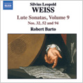 Weiss: Lute Sonatas Vol 9 / Robert Barto(lute)