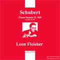 Schubert: Piano Sonata No.21 D.960, 12 Landler D.790 -No.1, No.3-No.8, No.11 (1956) / Leon Fleisher(p)