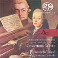 J.C.BACH & MOZART:CONCERTANTE WERKE:MOZART:CEMBALO CONCERTO KV.107-1/J.C.BACH:QUINTETT OP.22/ETC :LE PARNASSE MUSICAL