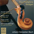 J.S.Bach: Works for Cello & Piano -Cello Sonata BWV.1028, Suites for Cello Solo No.1 BWV.1007, No.3 BWV.1009, etc (8/30-9/1/2007) / Duo Postiglione Stuttgart