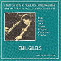 GREAT ARTISTS IN MOSCOW CONSERVATOIRE -EMIL GILELS:J.S.BACH/MOZART/CHOPIN/ETC (1949-1953)