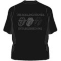 The Rolling Stones 「Established 1962」 T-shirt Black/Mサイズ