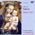 SACCO:MISSA 1607:VINCENZO DI DONATO(cond)/TEMPLUM MUSICAE/FRANCESCO DI LERNIA(org)