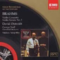 Brahms : Violin Concerto, Violin Sonata no 3 / Oistrakh, Szell, Cleveland Orch