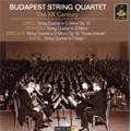 The XX Century -Grieg:String Quartet Op.27 (1955)/Debussy:String Quartet (1957)/etc :Budapest String Quartet