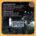Expanded Edition:Quintet for Piano and Strings in A major, D 667, Op. 114 "Trout"/ Quintet for Clarinet and Strings in A major, K 581/etc : Serkin, et al